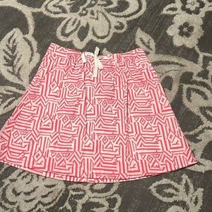 J crew skirt. Like new. Size 4. Has pockets. Lined. Elastic waist drawstring.